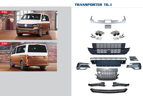 Body Parts/Headlights/Tail Lights/Bumper/Grille/Body Kits for VW Tiguan /T