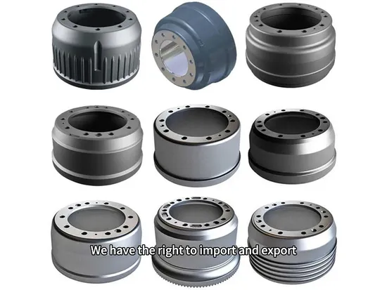 Popular Models for Mercedes Benz 3014230801 3464230601 6584210001 3464230501 More Durable Heavy Duty Truck Trailer Auto Parts Rear Brake Drum 