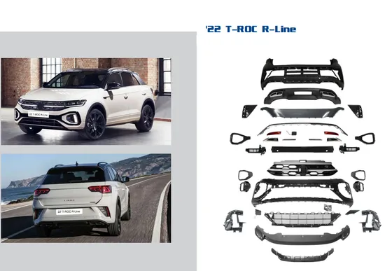 Body Parts/Headlights/Tail Lights/Bumper/Grille/Body Kits for VW Tiguan /T