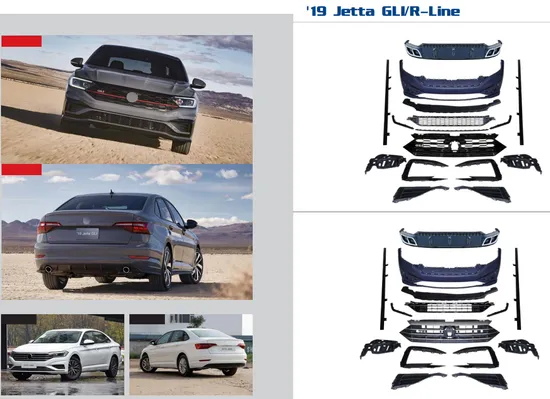 Body Parts/Headlights/Tail Lights/Bumper/Grille/Body Kits for VW Tiguan /T