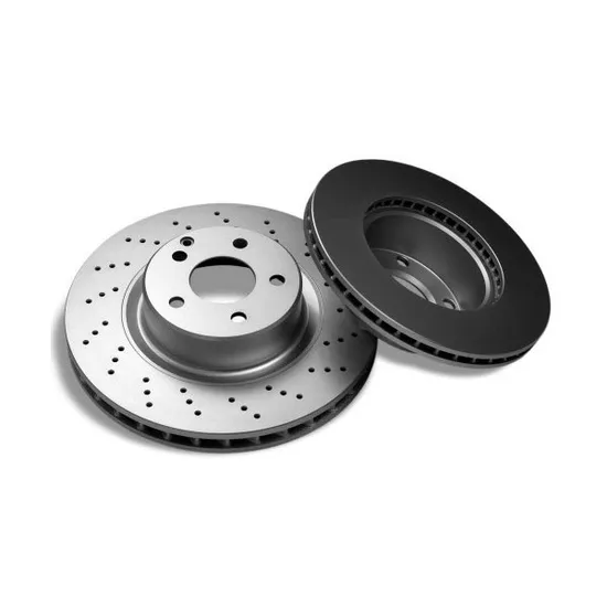 High Quality Drilled Painted Coated Auto Spare Parts Ventilated Brake Disc for Maserati Bentley Mercedes Benz BMW Audi Land Rover 