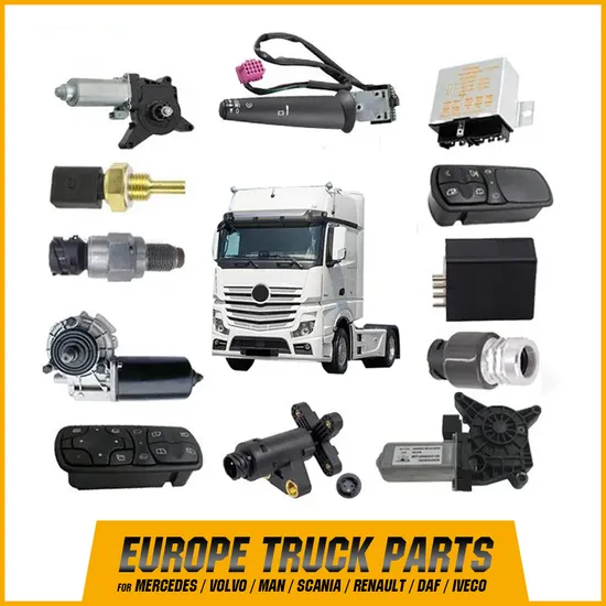 Different Kinds of Parts for Mercedes Actros Truck Spare Parts for Benz Truck Parts Auto Electric Body Chassis Engine 